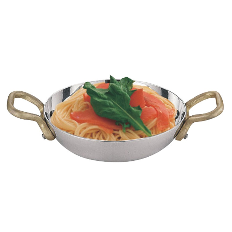 UK 18-8 プチパン 両手フライパン(両手) 9cm 1個（ご注文単位1個）【直送品】