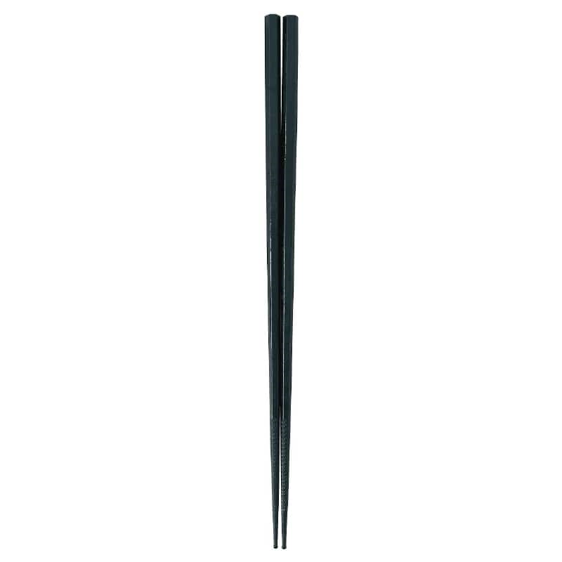 PM-327 ダブルエンボス麺箸 黒30cm 1個（ご注文単位1個）【直送品】