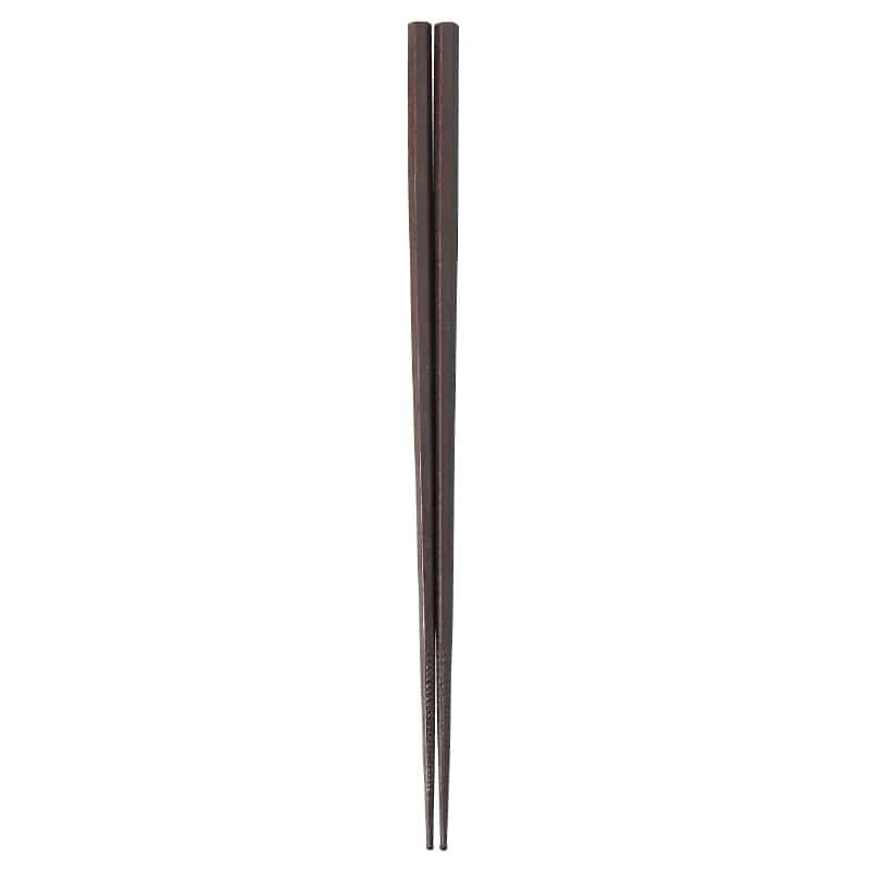 PM-333 ダブルエンボス麺箸 茶30cm 1個（ご注文単位1個）【直送品】