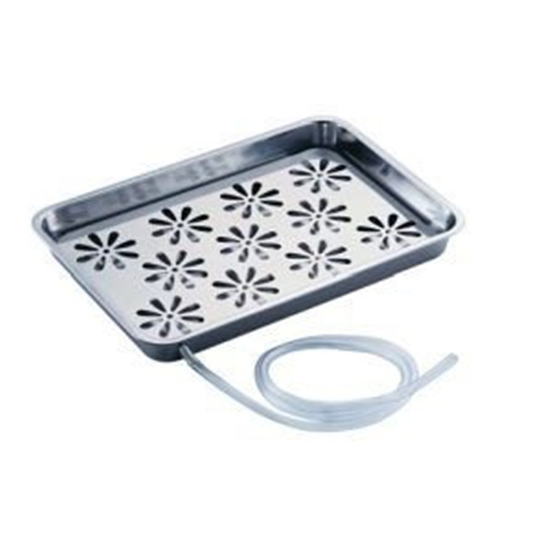 CLO 18-8水切り盆(パイプ付)小 1個(ご注文単位1個)【直送品】