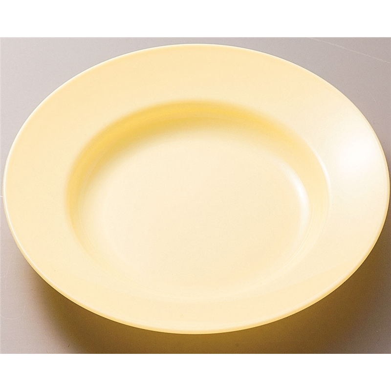 №1716K ポリプロ スープ皿 (クリーム) 1個（ご注文単位1個）【直送品】