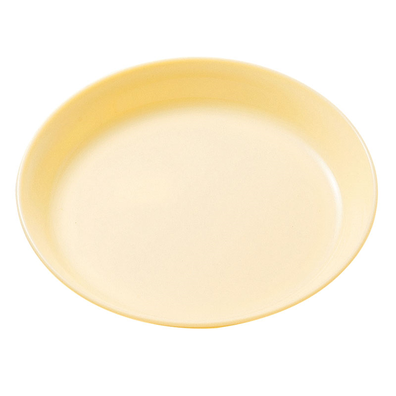 №1722K ポリプロ 丸皿18cm (クリーム) 1個（ご注文単位1個）【直送品】