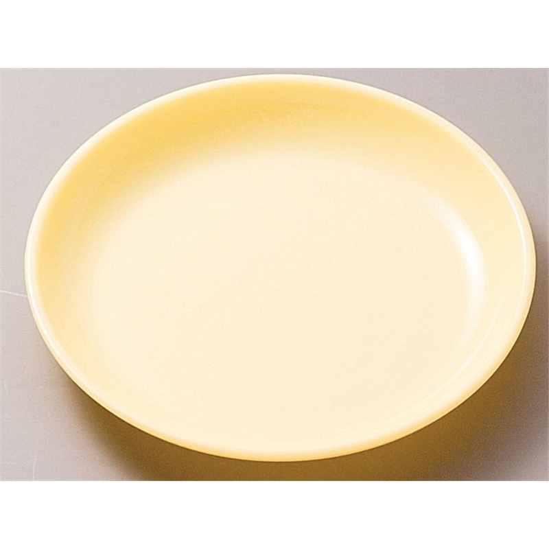 №1710K ポリプロ給食皿14cm (クリーム) 1個（ご注文単位1個）【直送品】