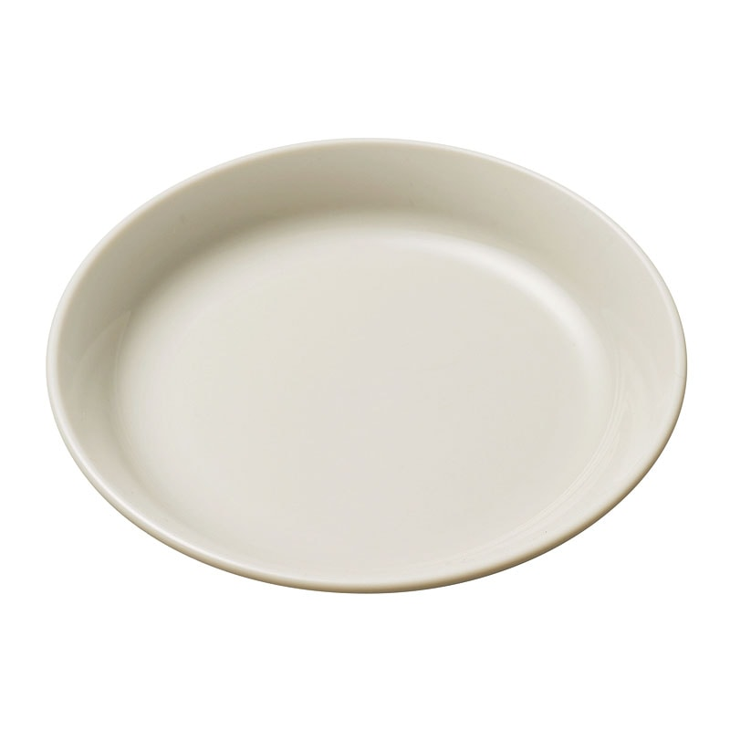 №1721GR ポリプロ 小皿12cm (グレー) 1個（ご注文単位1個）【直送品】