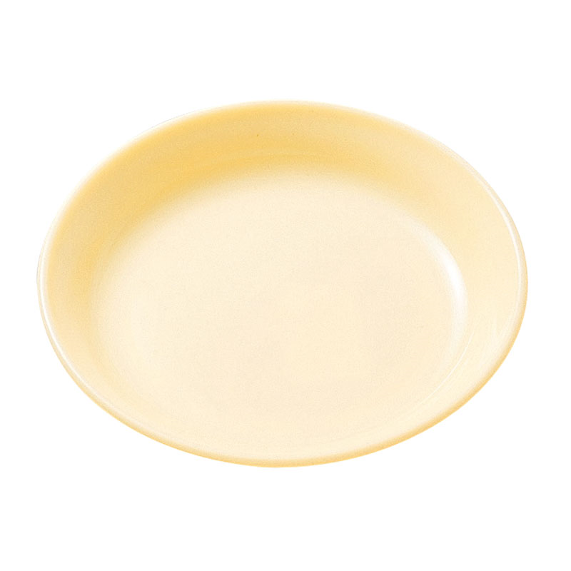№1721K ポリプロ 小皿12cm (クリーム) 1個（ご注文単位1個）【直送品】