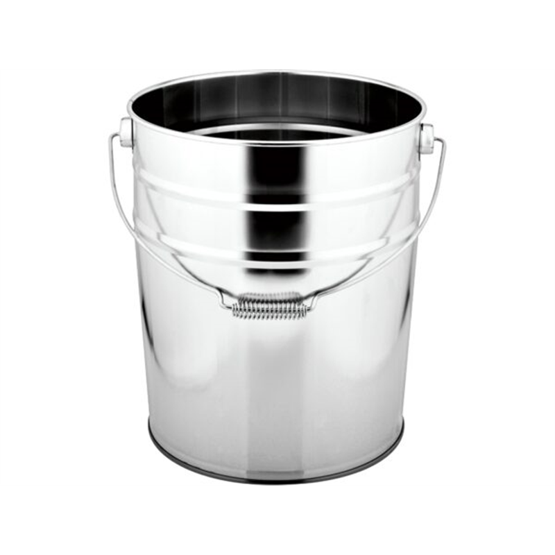 18-8バケット(つる付ハンドル) 15L V-1309A 1個（ご注文単位1個）【直送品】