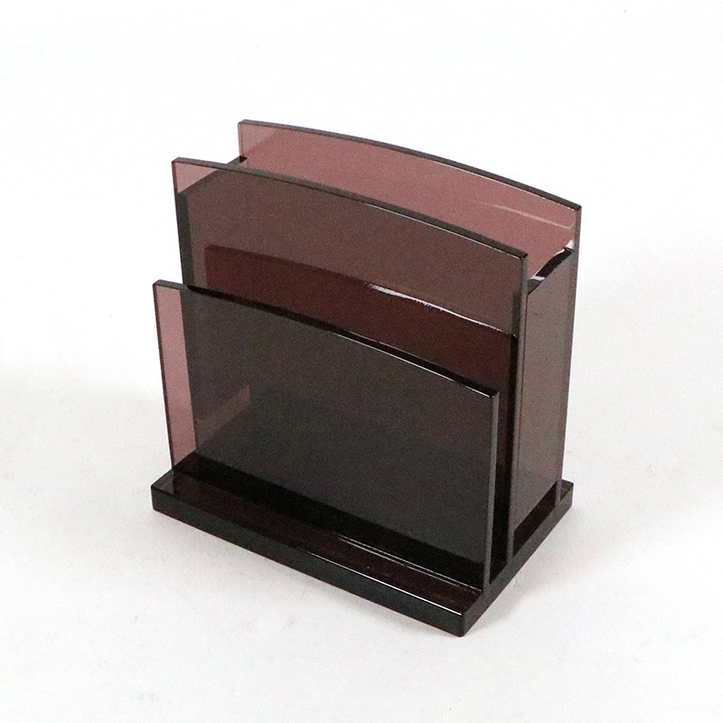 えいむナフキンブック立1列NT12スモークブラウン 1個(ご注文単位1個)【直送品】