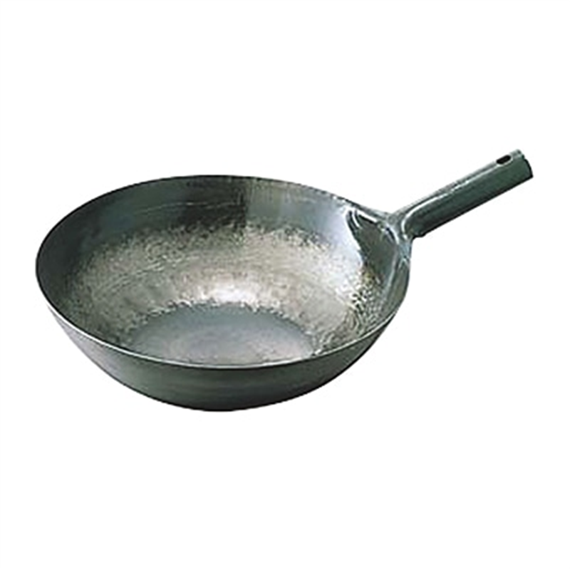 鉄打出片手中華鍋1.6mm27cm 1個（ご注文単位1個）【直送品】