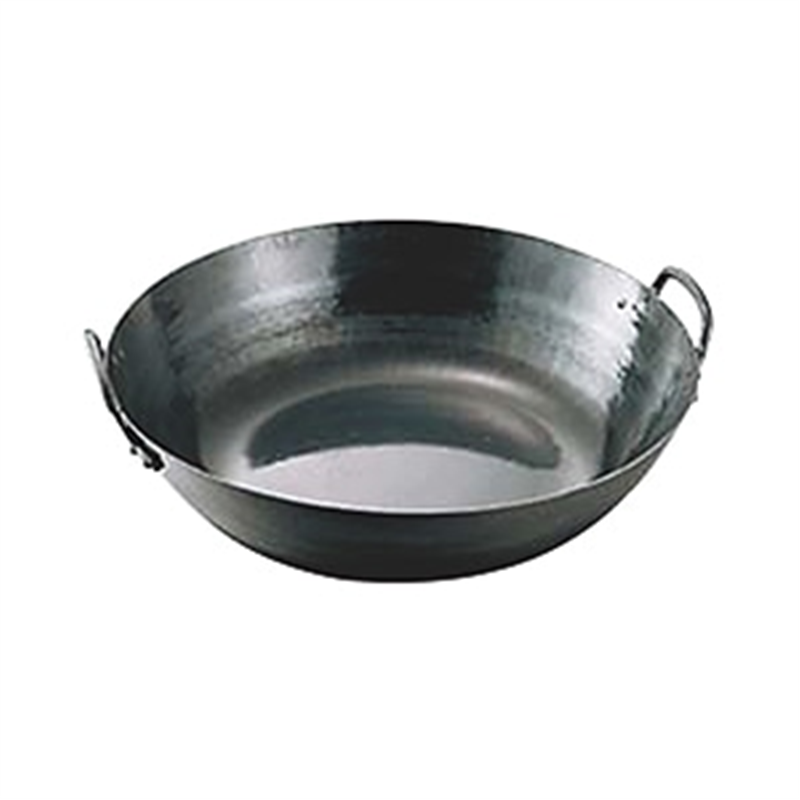 鉄打出揚鍋27cm 1個（ご注文単位1個）【直送品】