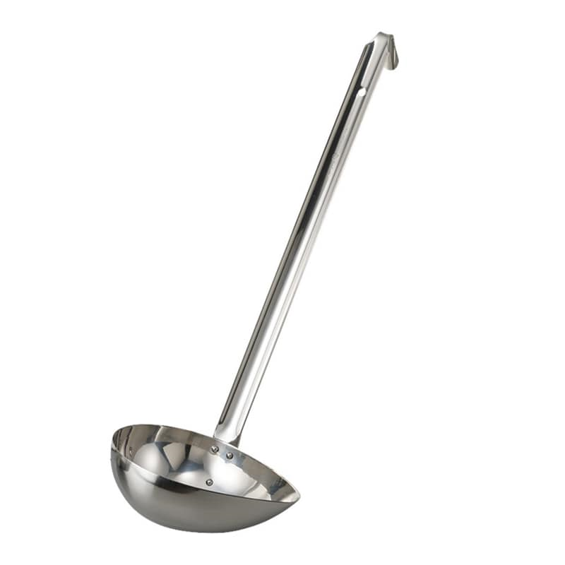 KD18-8横口レードル400cc(鶏油レードル) 1個(ご注文単位1個)【直送品】