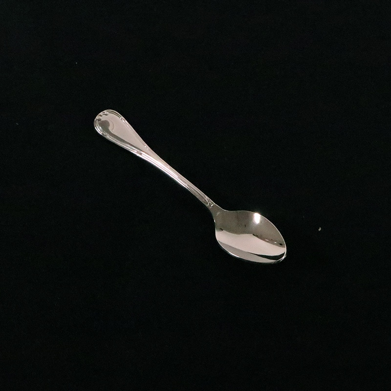 18-8リボンコーヒースプーン 1個(ご注文単位1個)【直送品】