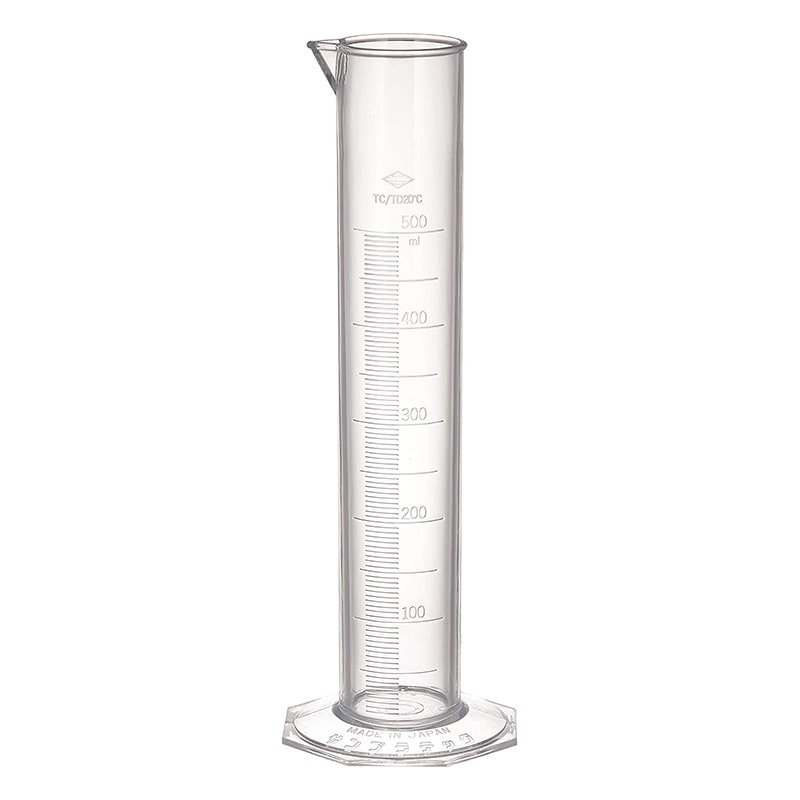 ASケミカルシリンダー1007500ml目盛5ml 1個（ご注文単位1個）【直送品】