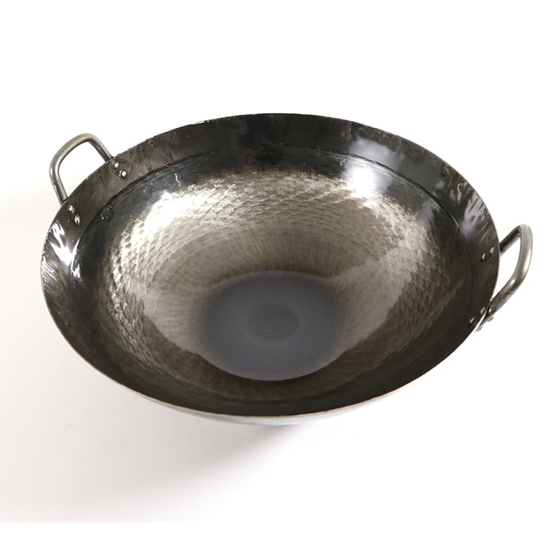 鉄打出四川鍋45cm 1個(ご注文単位1個)【直送品】