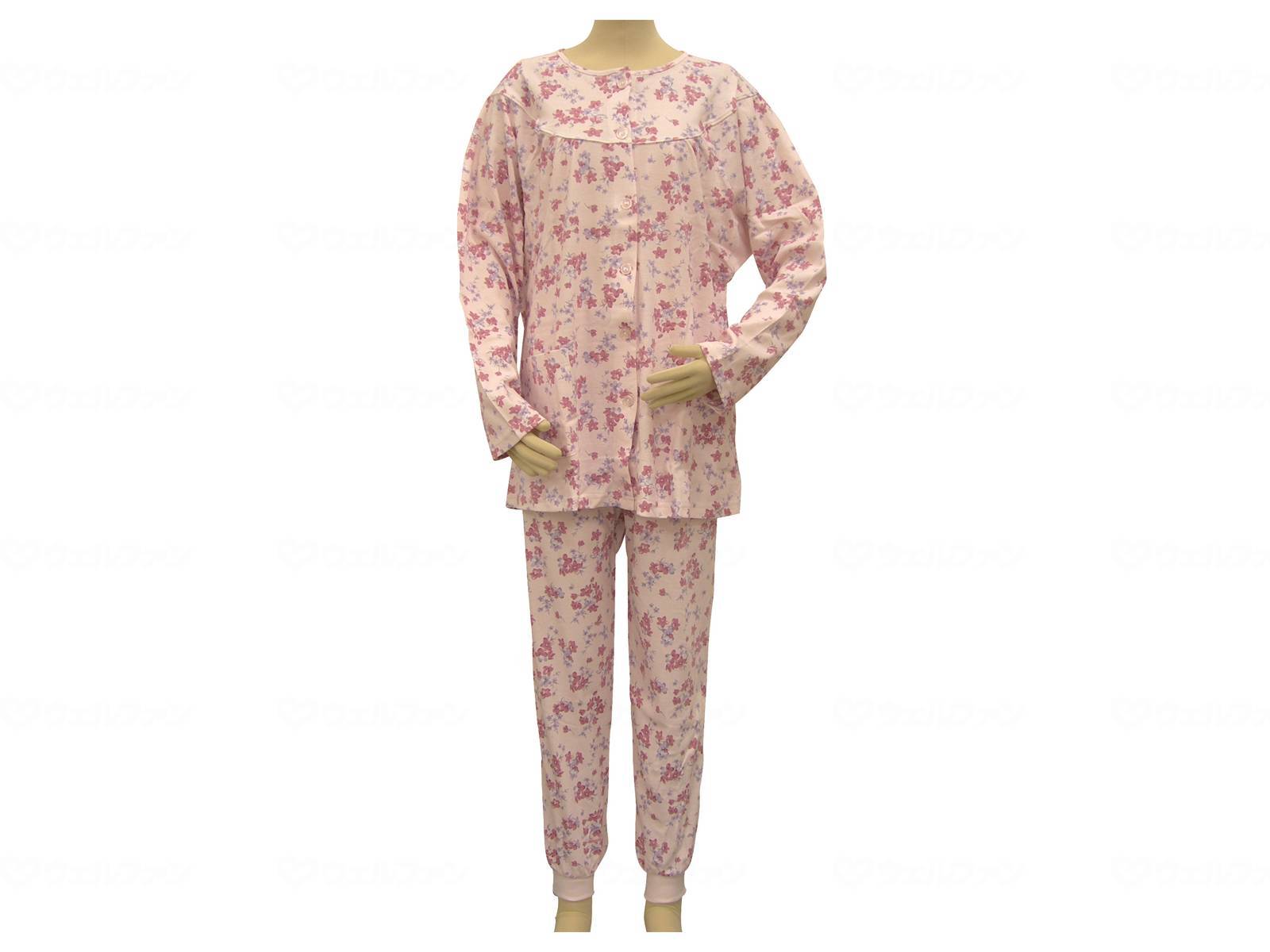 ウェルファン 簡単着替えパジャマ 婦人用/M 1個（ご注文単位1個）【直送品】
