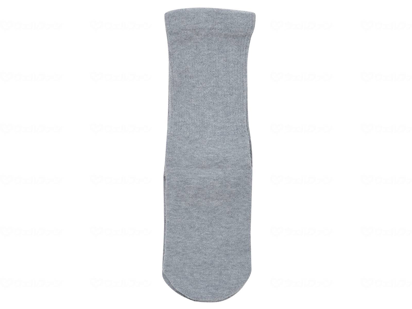 ウェルファン 婦人極上しめつけません綿混ソックス/グレー/20~24cm 1個（ご注文単位1個）【直送品】