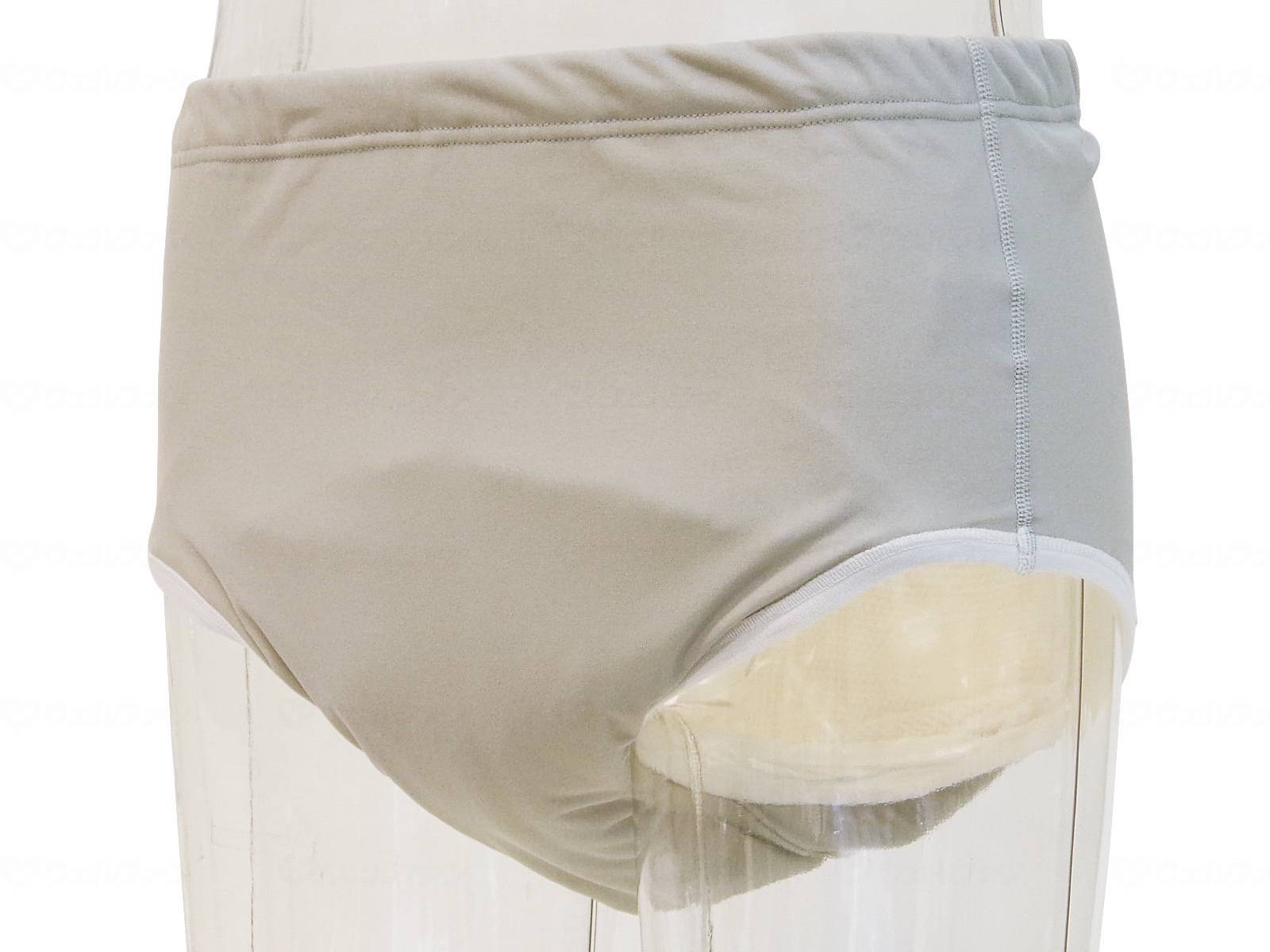 ウェルファン デラックス安心ブリーフ300/グレー/LL 1個（ご注文単位1個）【直送品】