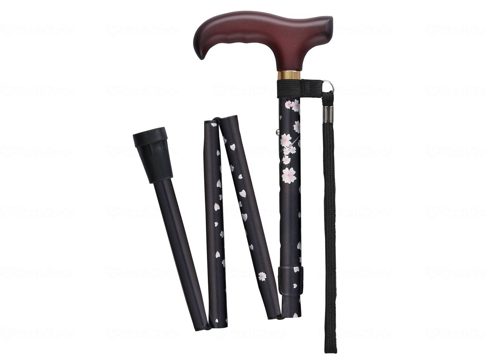 ウェルファン ベーシック　折畳 チェリーブラック S 1個（ご注文単位1個）【直送品】