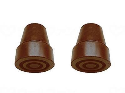 ウェルファン ゴムキャップ　小（2個1組） ブラウン 15φ 1組（ご注文単位1組）【直送品】