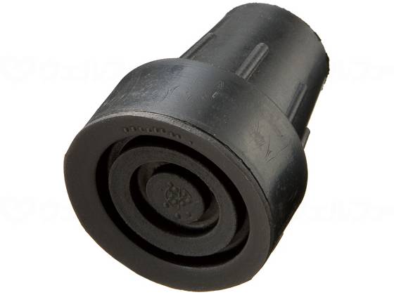 ウェルファン 大きなつえ先ゴム 黒 16φ 1個(ご注文単位1個)【直送品】