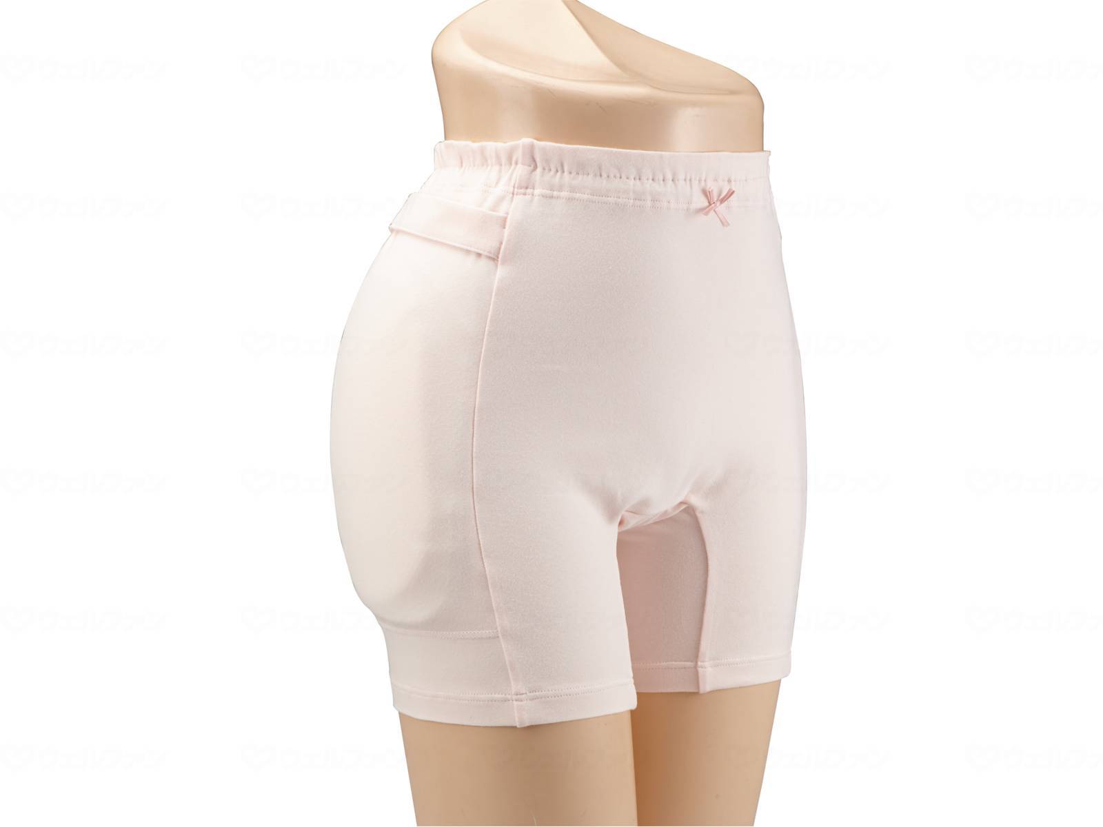 ウェルファン ラ・クッションパンツ婦人用/ピンク/L 1枚（ご注文単位1枚）【直送品】