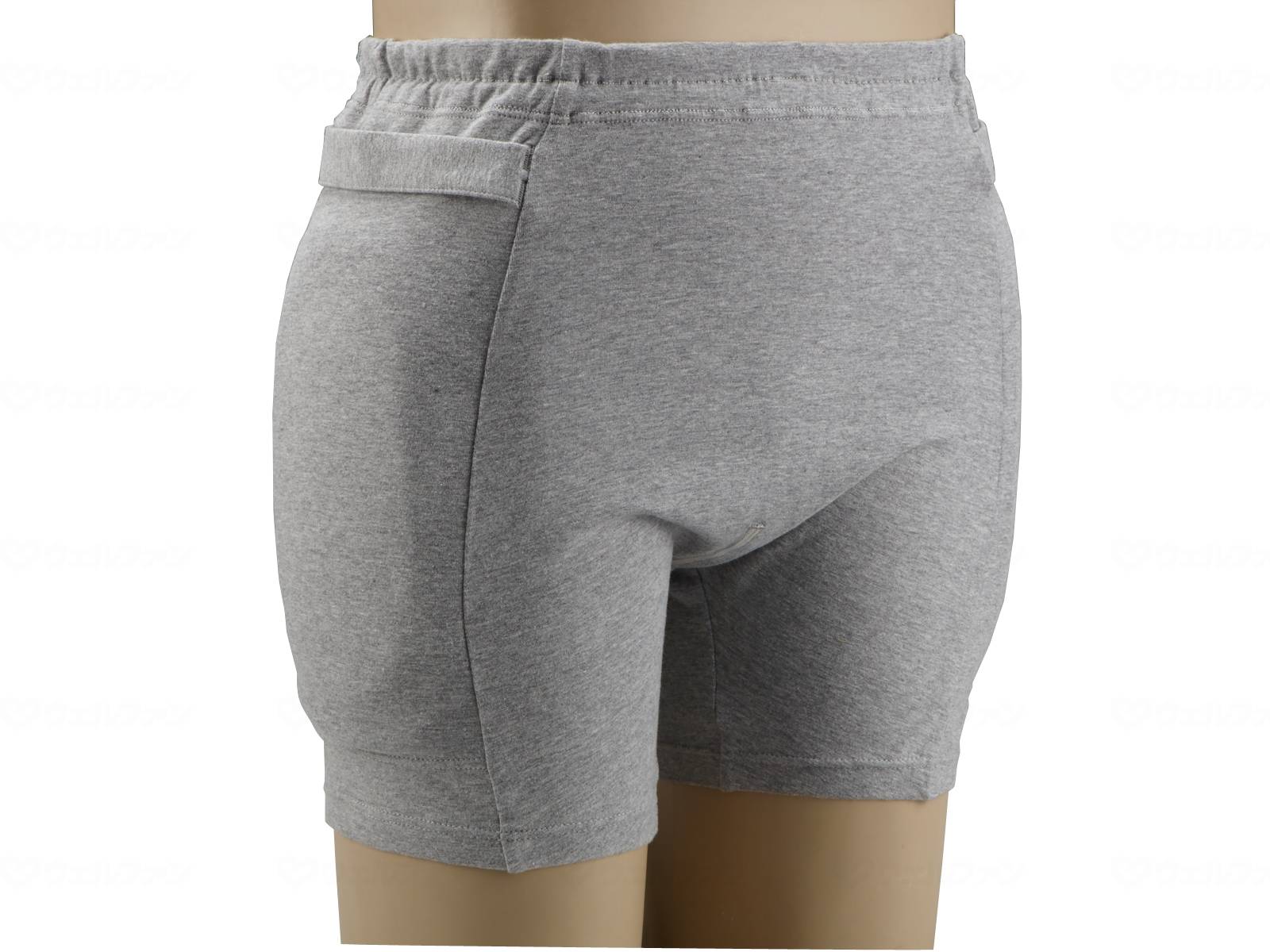ウェルファン ラ・クッションパンツ男性用/グレー/S 1枚（ご注文単位1枚）【直送品】