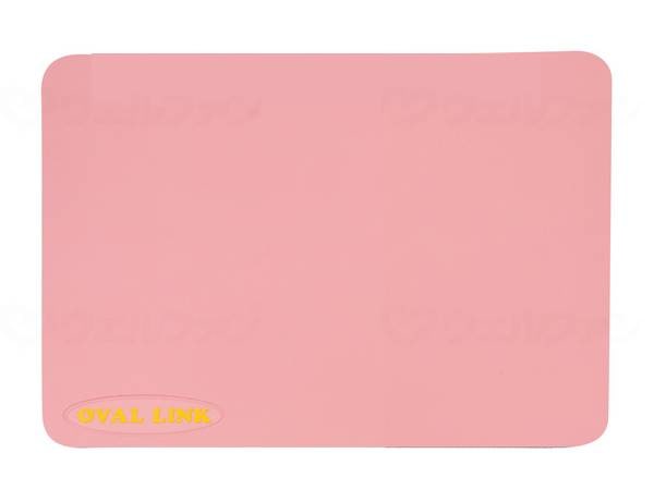 ウェルファン オーバルリンク/パステルピンク/L 1枚（ご注文単位1枚）【直送品】