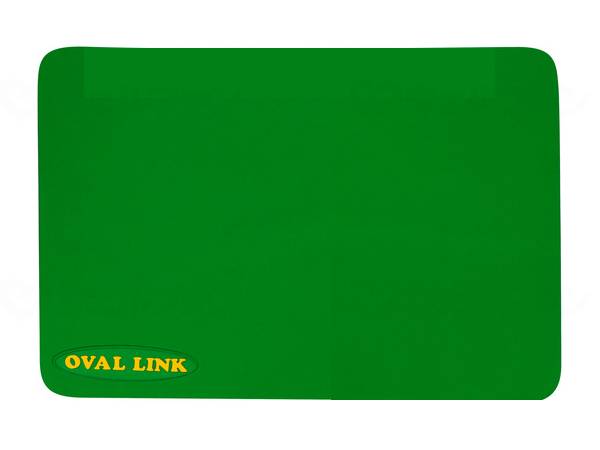 ウェルファン オーバルリンク/グリーン/L 1枚（ご注文単位1枚）【直送品】