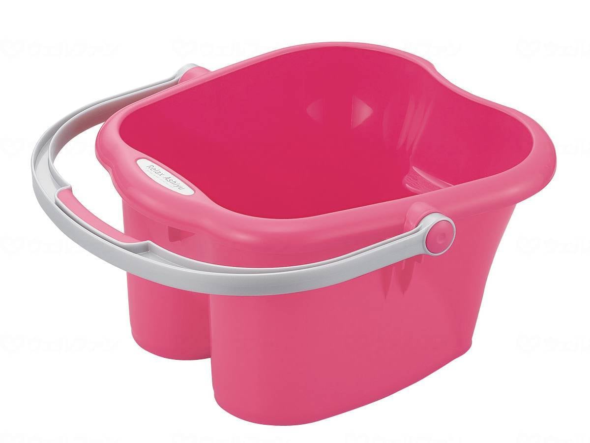 ウェルファン リラックス足湯/ピンク 1個（ご注文単位1個）【直送品】