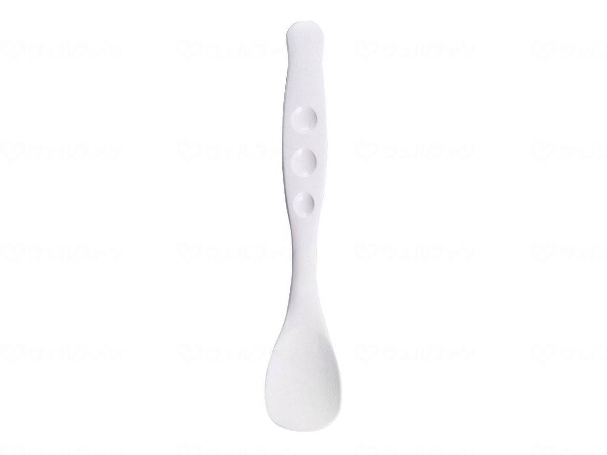 ウェルファン 使っていいね!やわらかスプーン(2本入)/ホワイト/大 1個（ご注文単位1個）【直送品】