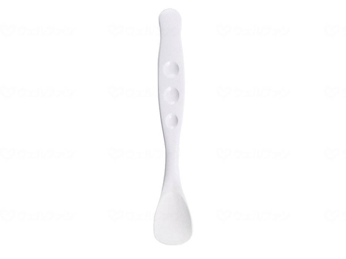 ウェルファン 使っていいね!やわらかスプーン(2本入)/ホワイト/小 1個（ご注文単位1個）【直送品】