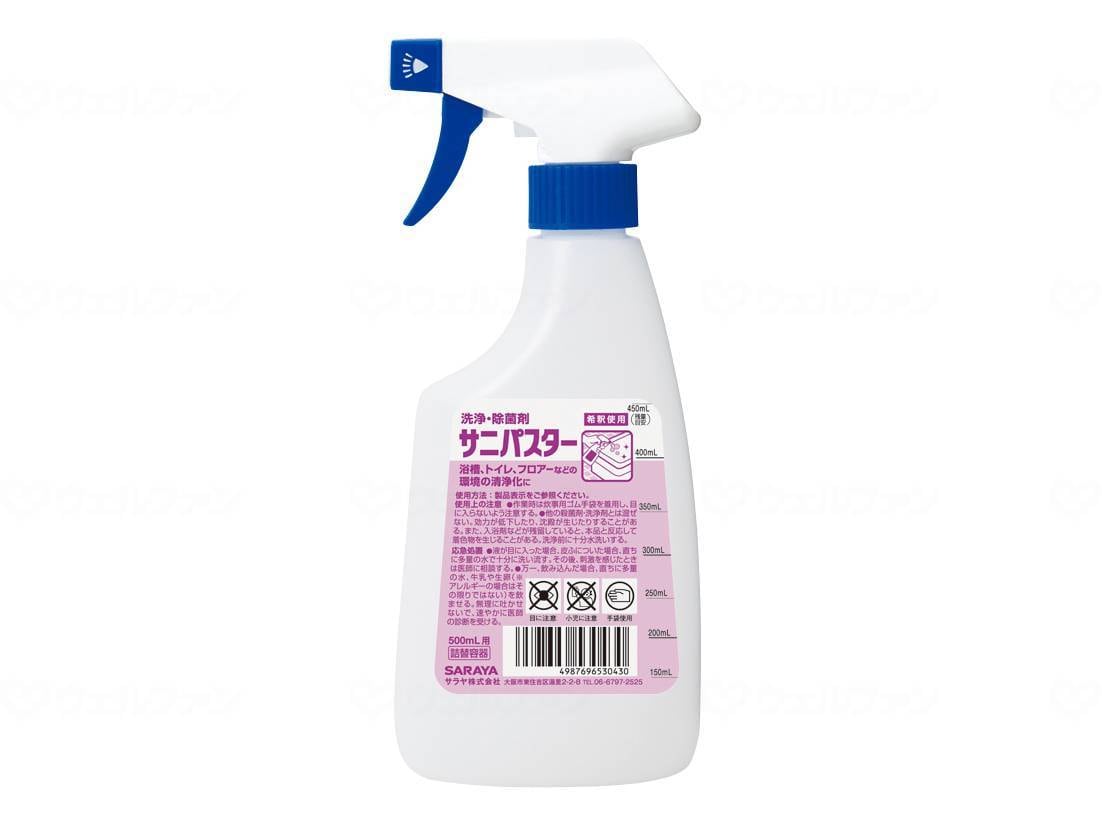 ウェルファン サニパスター用 泡スプレーボトル(詰替用)/本/500ml 1個（ご注文単位1個）【直送品】