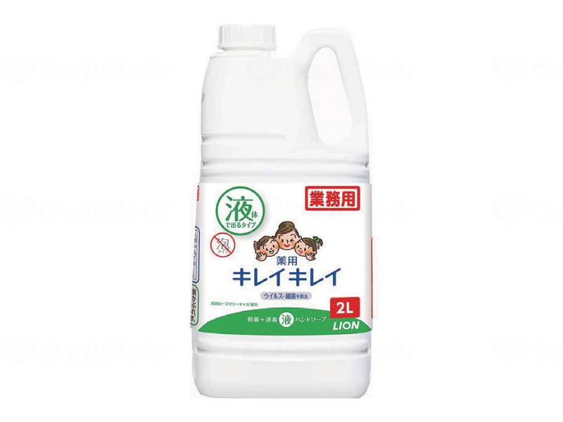 ウェルファン キレイキレイ薬用ハンドソープ /本/2L 1本(ご注文単位1本)【直送品】