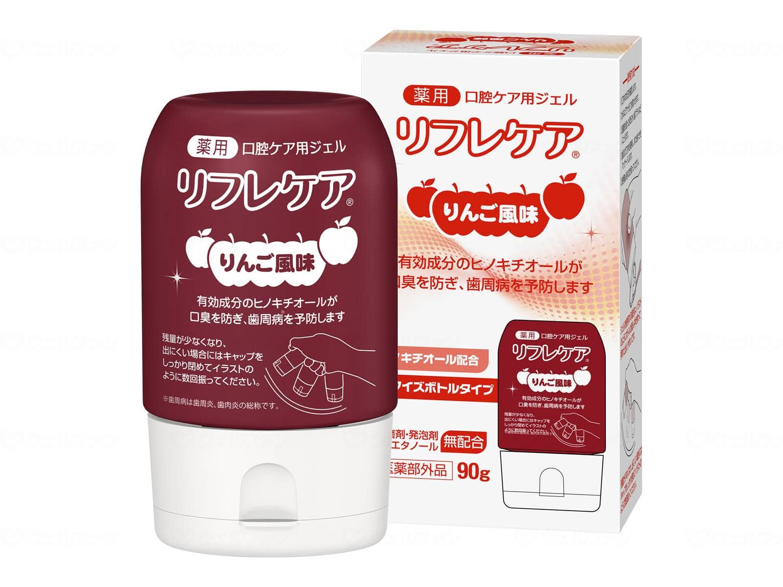 ウェルファン リフレケア /りんご風味/90g 1個(ご注文単位1個)【直送品】