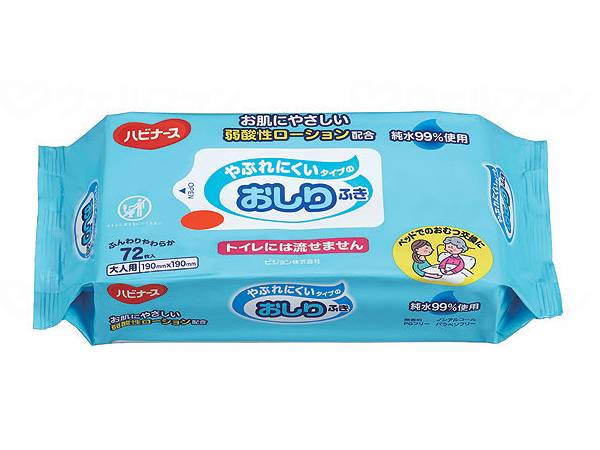 ウェルファン やぶれにくいタイプのおしりふき 72枚/個 1個（ご注文単位1個）【直送品】