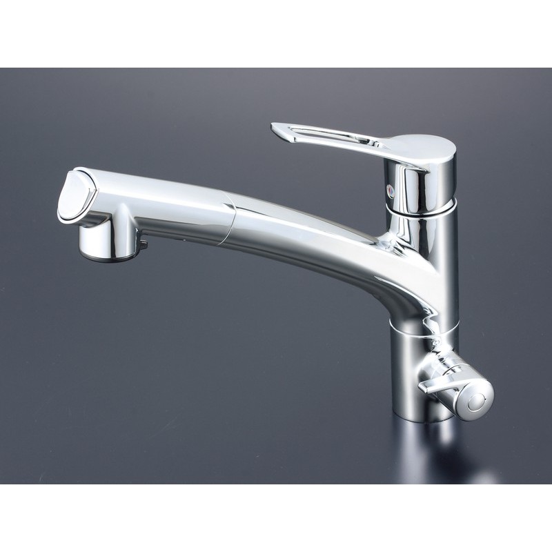 KVK 2300758 浄水シングルシャワー付混合栓 KM5061NSC 1個(ご注文単位1個)【直送品】