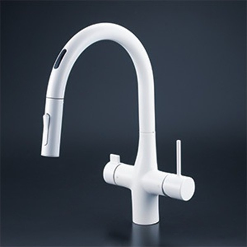 KVK 2302895 ビルトイン浄水器用シングルシャワー付混合栓電池MW KM6091DECM4 1個(ご注文単位1個)【直送品】