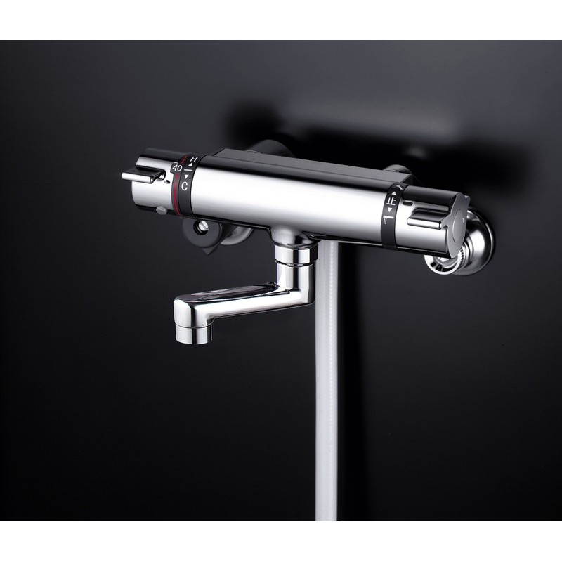 KVK 2300371 サーモシャワー80mmP付 KF800TN 1個(ご注文単位1個)【直送品】
