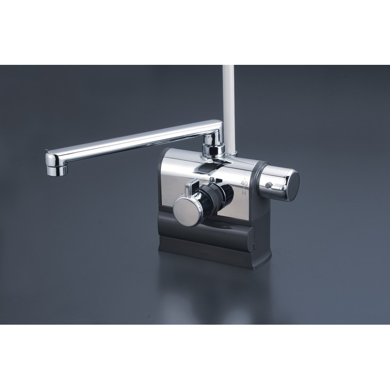 KVK 2302320 デッキ形サーモシャワー 右 240 KF3008RR2 1個(ご注文単位1個)【直送品】