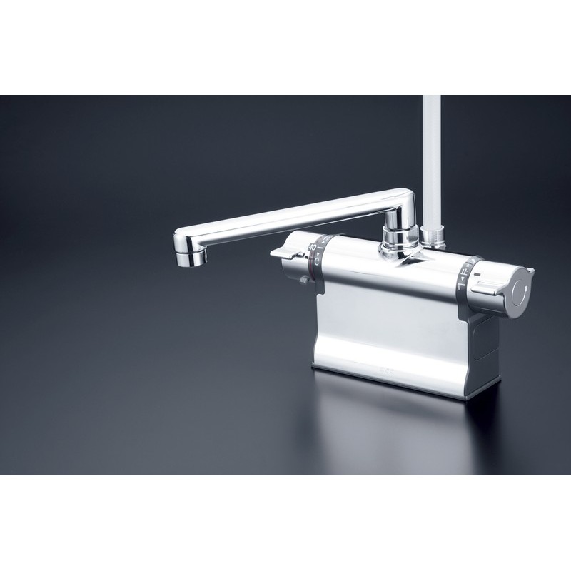 KVK 2300442 デッキサーモシャワー 190パイプ KF3011T 1個(ご注文単位1個)【直送品】