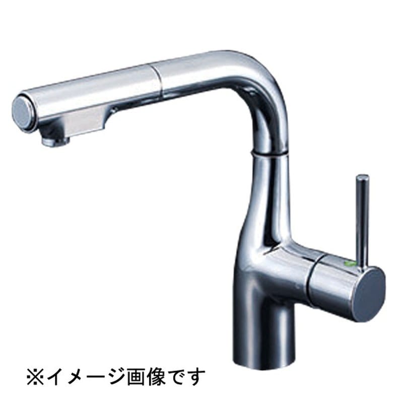 KVK 2302907 シングルシャワー付混合栓 200mmパイプ付 KM6101R2EC 1個(ご注文単位1個)【直送品】