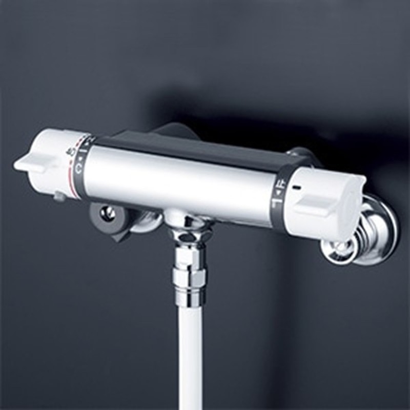 KVK 2302821 寒サーモスタット式シャワーシャワー専用型 KF800WF 1個(ご注文単位1個)【直送品】