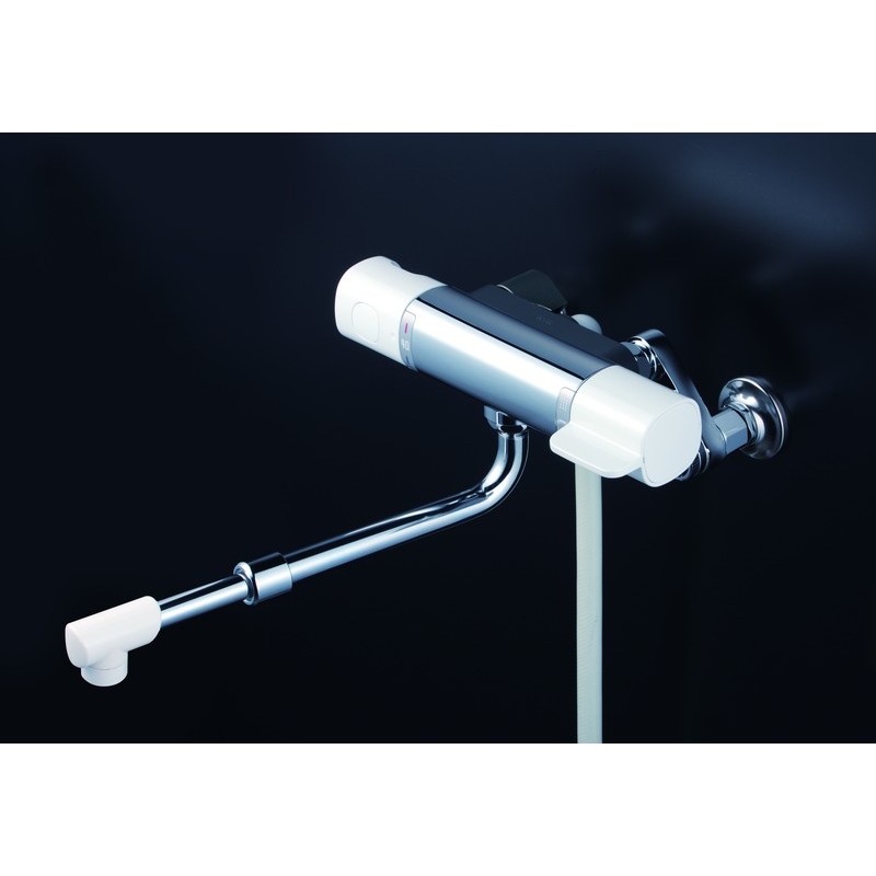 KVK 2302055 サーモシャワー 伸縮自在P付 FTB100KRJRS 1個(ご注文単位1個)【直送品】