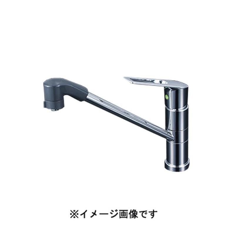 KVK 2302589 シングルレバー式シャワー付混合栓 KM5051TFEC 1個（ご注文単位1個）【直送品】