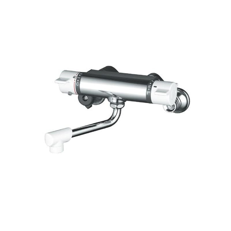 KVK 2300586 寒 サーモスタット混合栓 KM800W 1個（ご注文単位1個）【直送品】