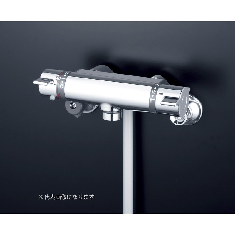 KVK 2302548 サーモスタット式シャワー撥水 寒冷地 KF800WTNNHS 1個(ご注文単位1個)【直送品】