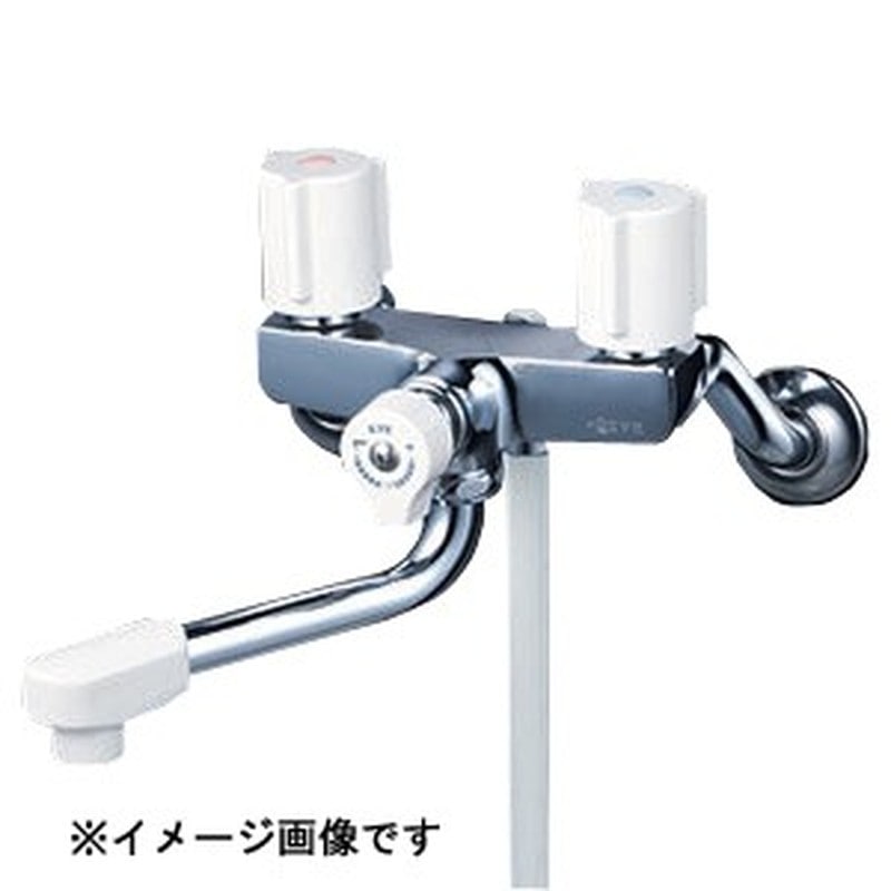 KVK 2302568 一時止水付2ハンドルシャワー KF100G3WN 1個（ご注文単位1個）【直送品】