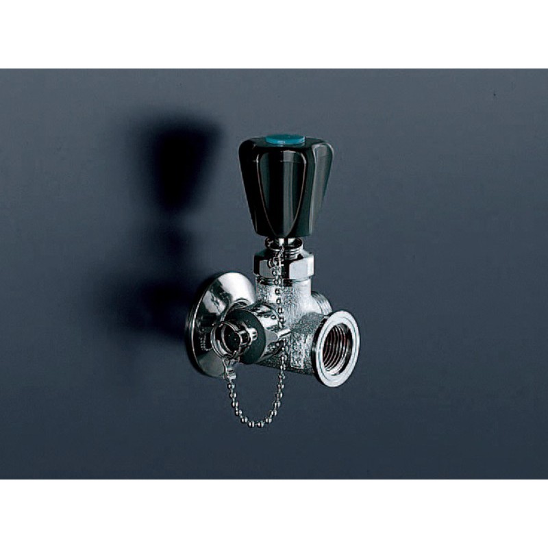 KVK 2300108 三方分岐水栓 コック付 K20W 1個（ご注文単位1個）【直送品】