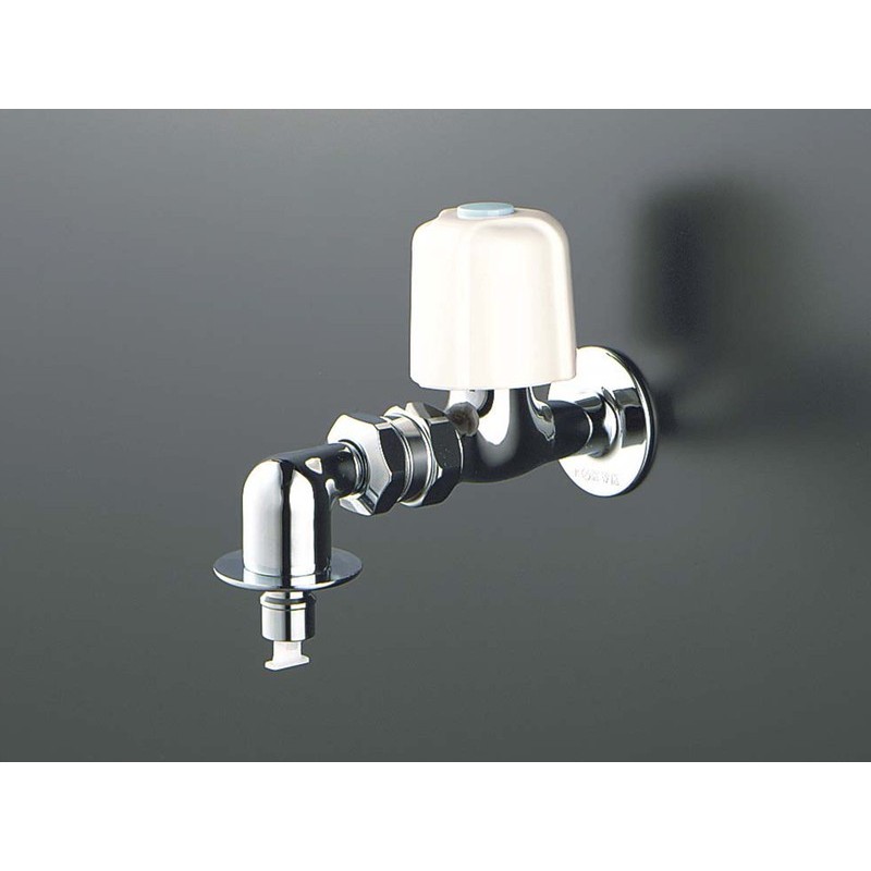 KVK 2300186 洗濯水栓とめるぞう 止水 K131Y 1個(ご注文単位1個)【直送品】