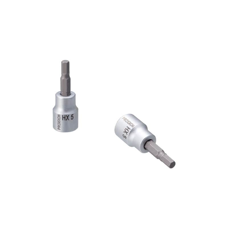 PROXXON 428617 ヘックスビットソケット 3/8 ショート 5mm #83576 1個（ご注文単位1個）【直送品】