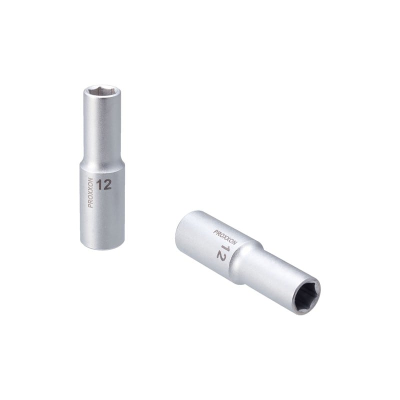 PROXXON 4348112 ディープソケット 1/2 12mm #83357 1個(ご注文単位1個)【直送品】